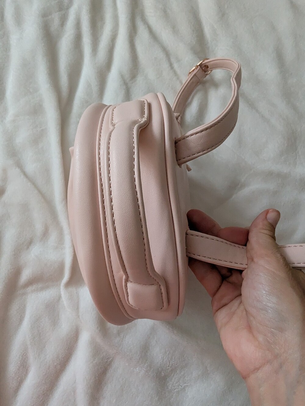 Matt & Nat Blush Pink Mini Backpack - Picture 5 of 8